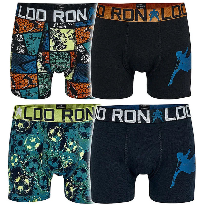 Kit 6 Cuecas Boxer Boy de Alta Qualidade - Kids