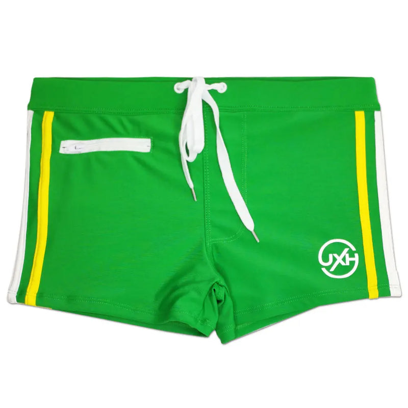 Sunga Boxer Swim com Bolso Zíper-Cano Baixo