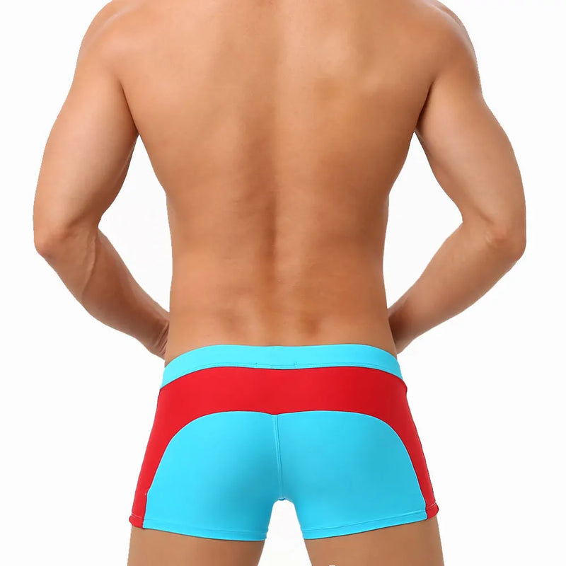 Sunga Boxer Swim com Bolso Zíper-Cano Baixo