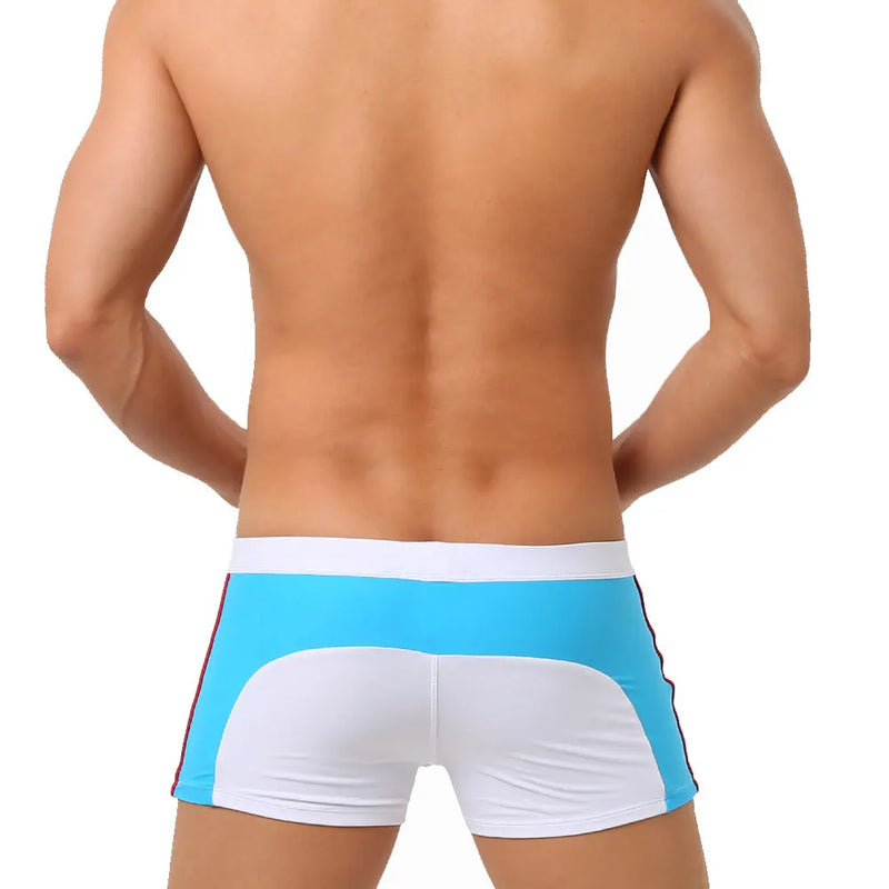 Sunga Boxer Swim com Bolso Zíper-Cano Baixo