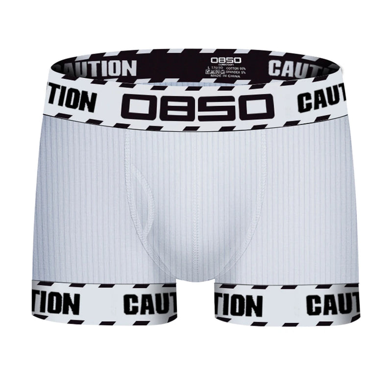 Cueca Boxer Masculina Super Macia em Algodão - Com Elástico nas Bordas das Pernas - Design Inovador e Confortável