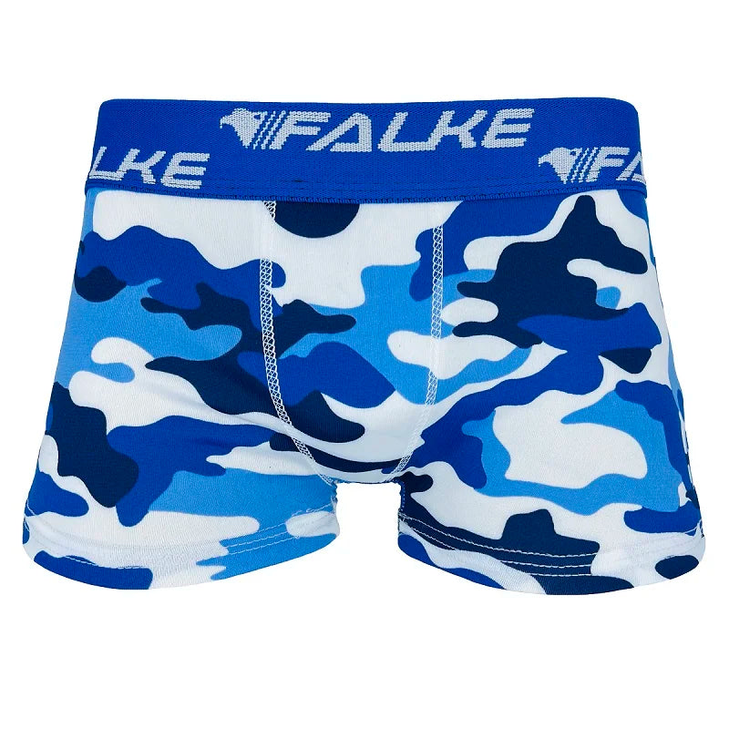 Kit 10 Cuecas Boxer Estampada Forro Algodão-Kids