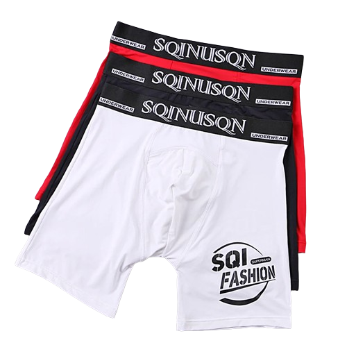 Cueca Boxer Long Fashion-Confort