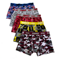 Kit 5 Cuecas Boxer Infantil Microfibra Menino